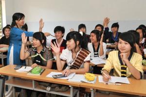 Trường cấp 3 Tây Nguyên phấn đấu trở thành trường chuẩn