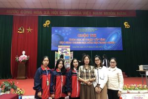 Trường THPT Hòa Bình tham gia dự thi Nghiên cứu khoa học kỹ thuật học sinh trung học cấp tỉnh năm 2022