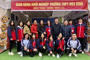 Trường THPT Hòa Bình tham gia Ngày hội khởi nghiệp của học sinh, sinh viên cấp tỉnh năm 2022